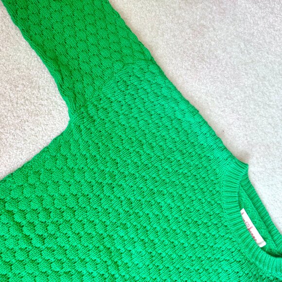 Cotton Pullover in Emerald - Picture 5 of 11
